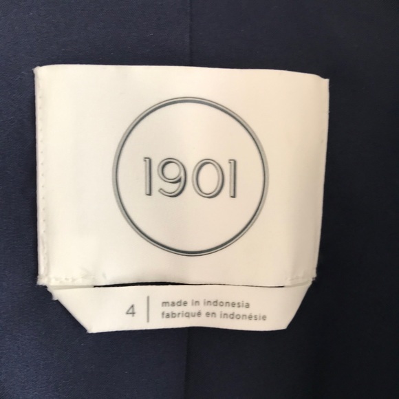 1901 Women's Geometric Print Blazer 4 - Picture 5 of 7